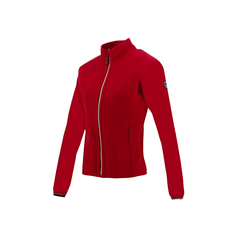 Equithème - Veste polaire femme Lena cerise | - Ohlala