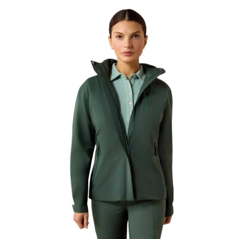 Ariat - Veste de pluie femme Coastal monstera | - Ohlala