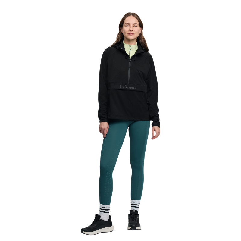 LeMieux - Veste imperméable à col zippé femme Perri noir | - Ohlala