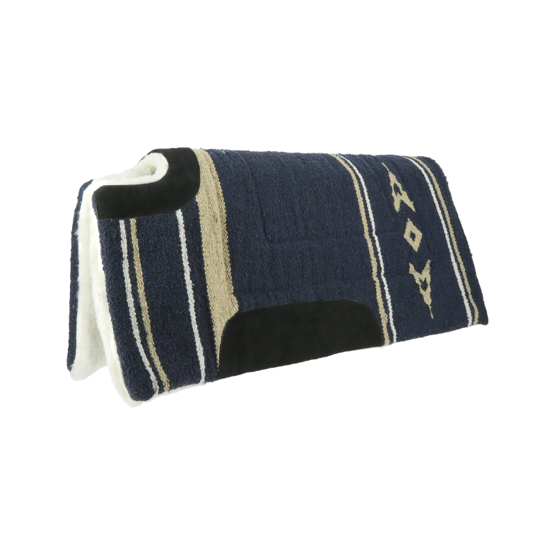 Westride - Tapis western Navaro nez coupé bleu | - Ohlala