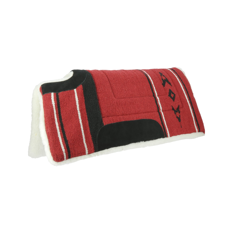 Westride - Tapis western Navaro nez coupé rouge | - Ohlala