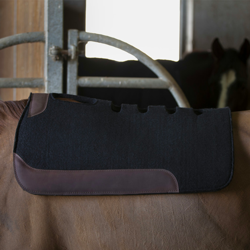 Westride - Pad western en feutre Air noir | - Ohlala