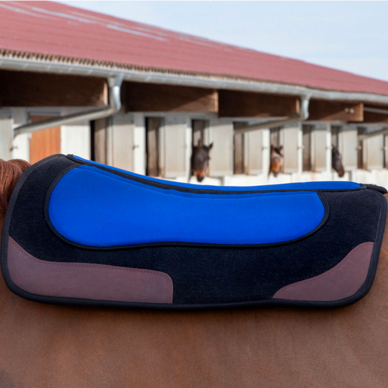 Westride - Tapis western Pro noir et bleu | - Ohlala