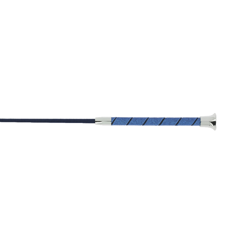 Whip&Go - Cravache Strassy bleu | - Ohlala