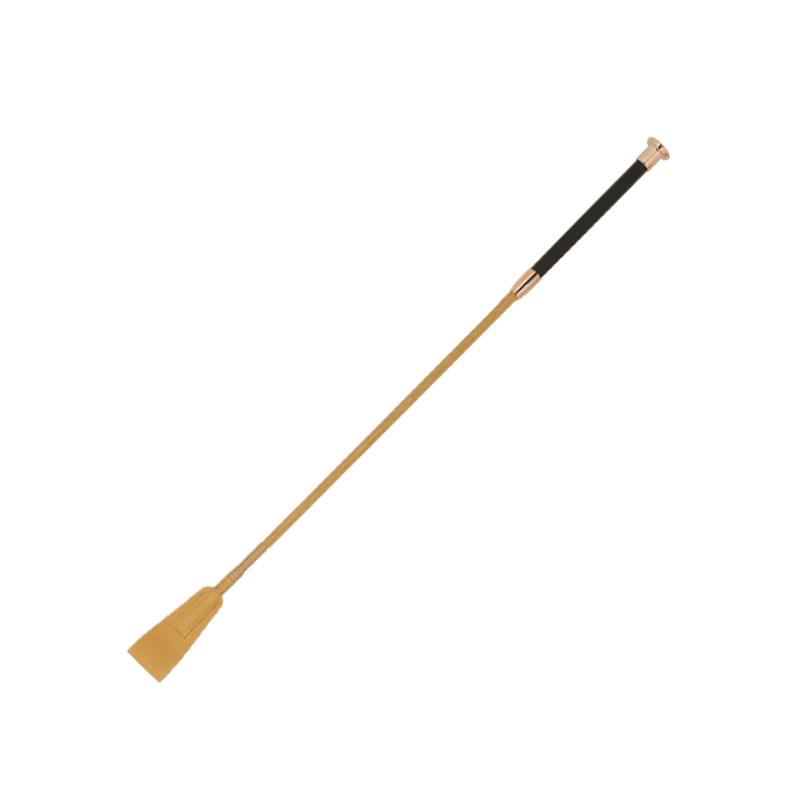 Whip&Go - Cravache Sherme marron/ beige | - Ohlala