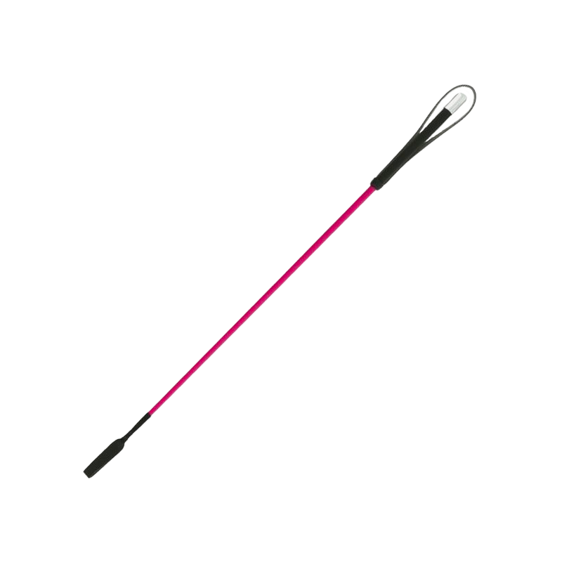 Whip&Go - Cravache fibre de verre recouverte nylon tressé rose | - Ohlala