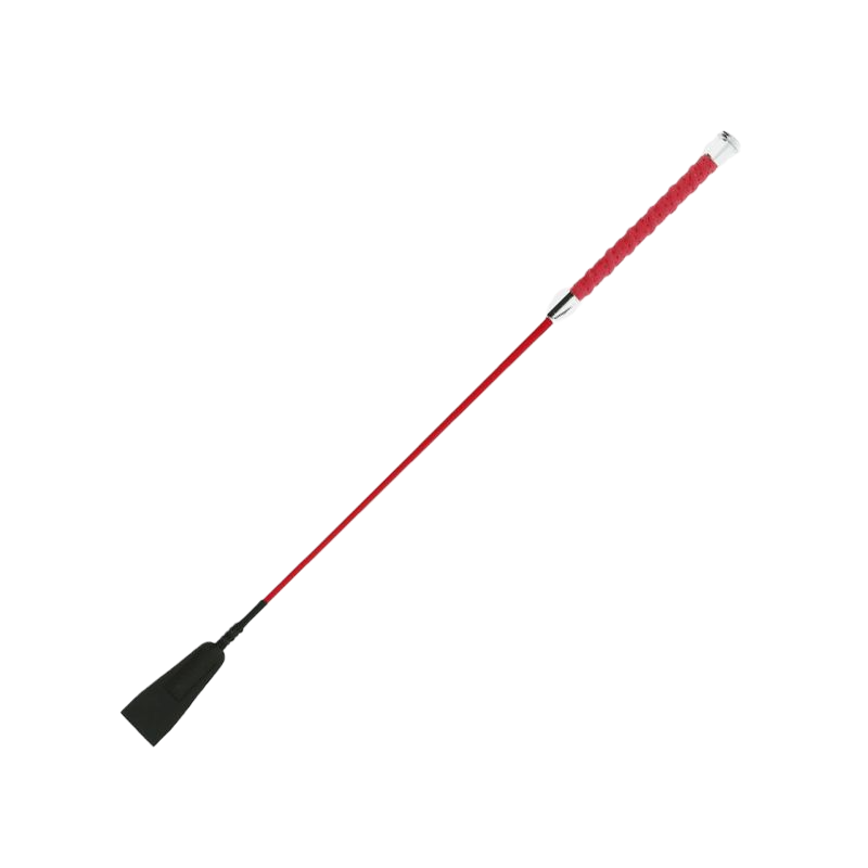 Whip&Go - Cravache Soft grip rouge | - Ohlala