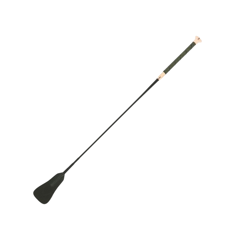 Whip&Go - Soft picot whip black/green