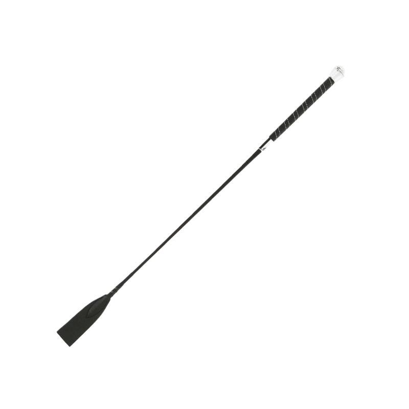 Whip&Go - Black leather effect whip
