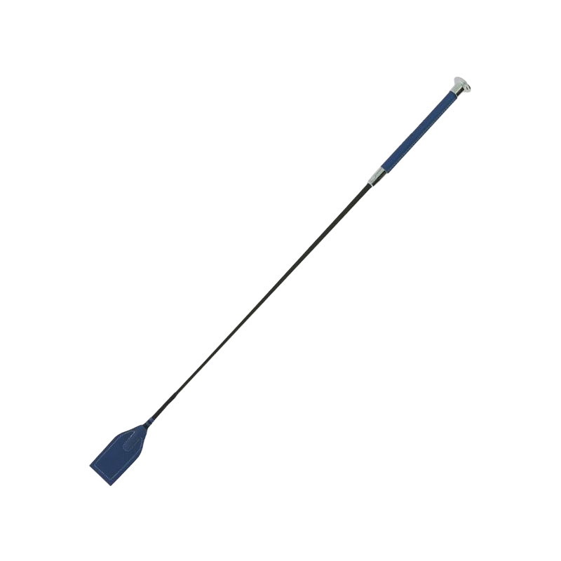 Whip&Go - Cravache soft marine/ argent | - Ohlala