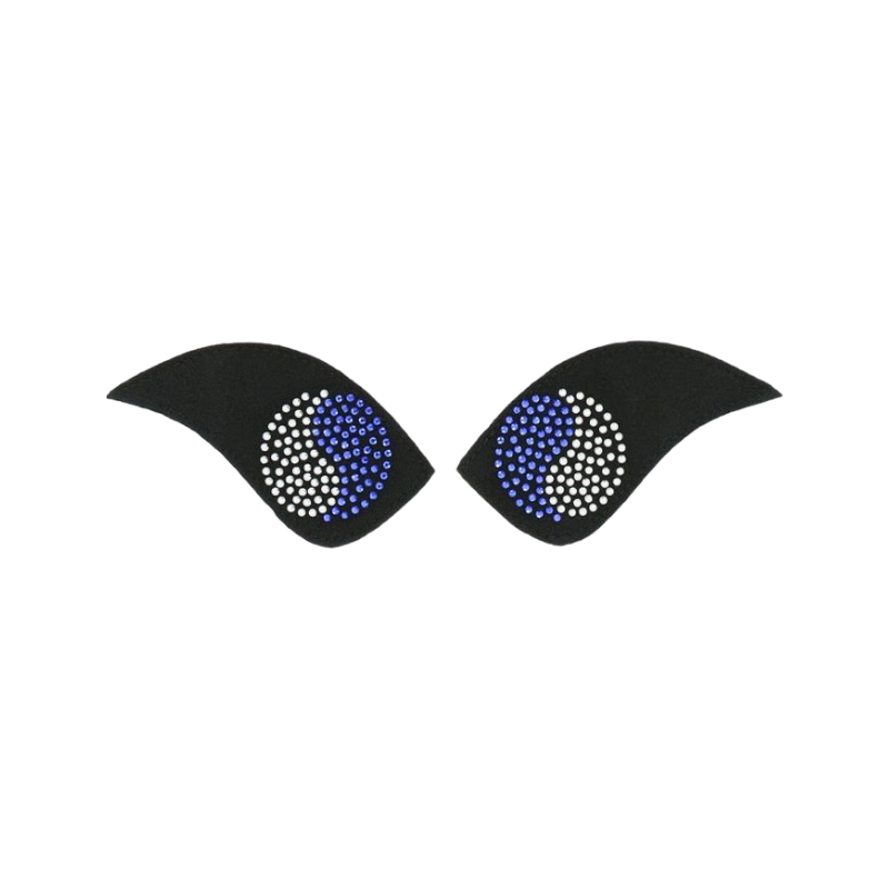 Equithème - Ecusson pour bottes Myprimera Ying & Yang strass | - Ohlala
