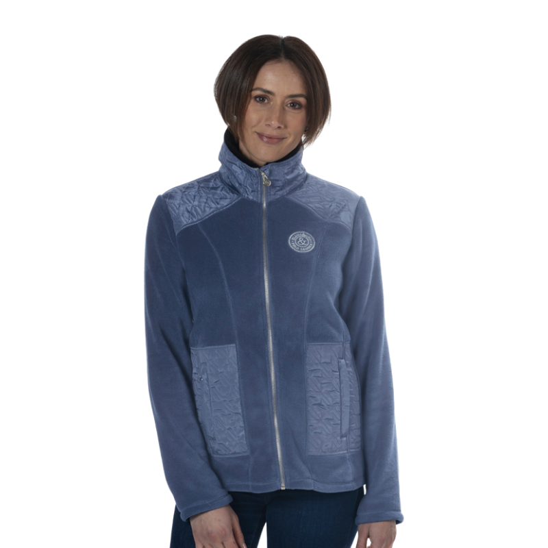 Flags & Cup - Veste polaire junior Agri denim | - Ohlala