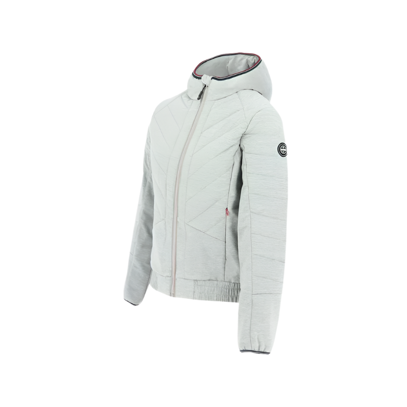 Equithème - Veste softshell femme Mona gris chiné | - Ohlala