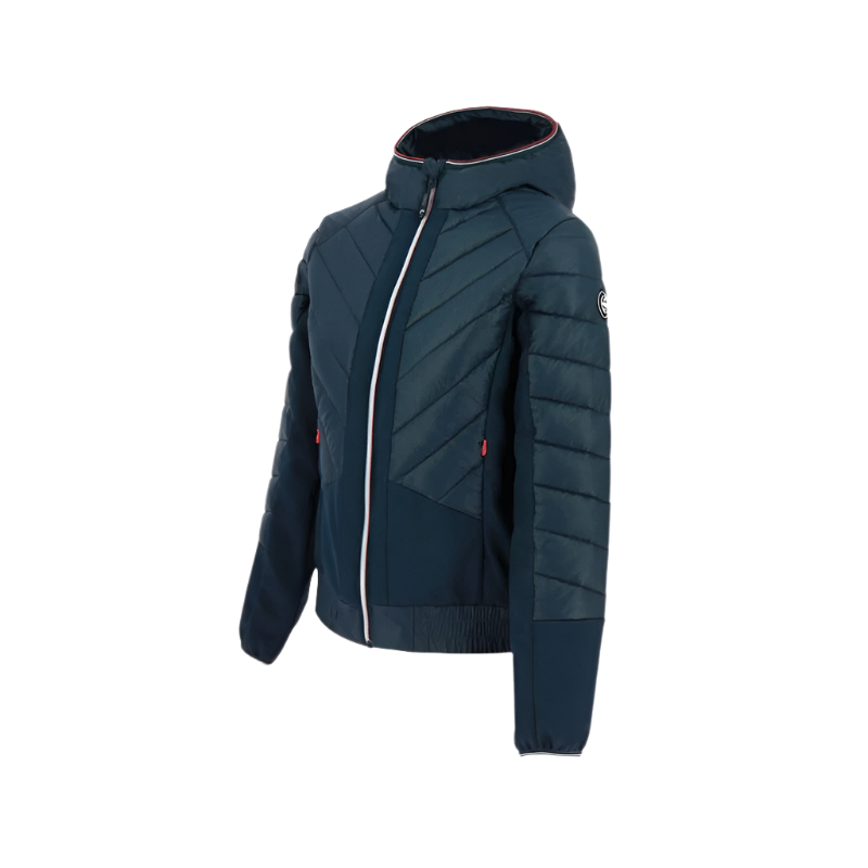 Equithème - Veste softshell femme Mona marine | - Ohlala