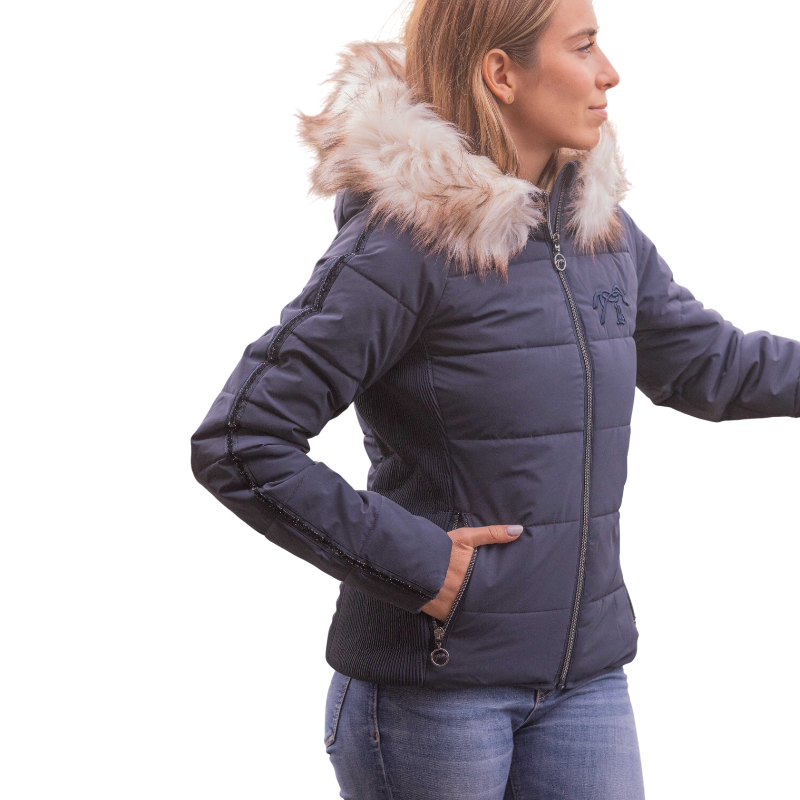 Pénélope - Blouson femme Louxy marine | - Ohlala