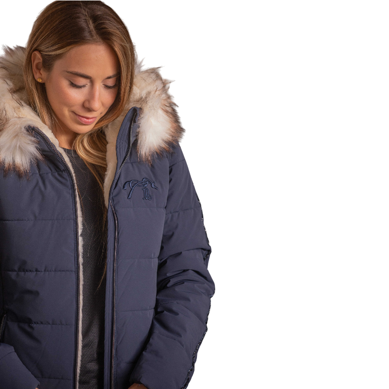 Pénélope - Blouson femme Louxy marine | - Ohlala