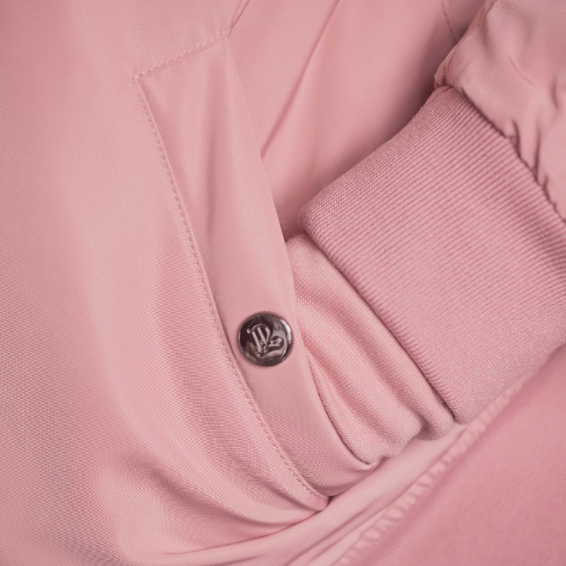 Pénélope - Bombers femme Lyon rose poudré