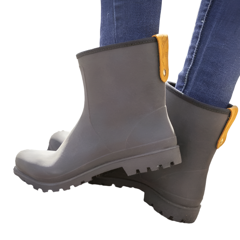 Pénélope - Boots de pluie Lulu noir | - Ohlala