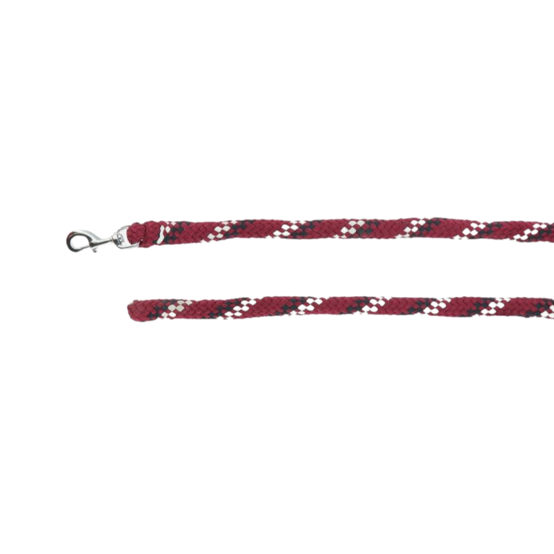 Equithème - Longe Ligne blanc / marine / bordeaux | - Ohlala