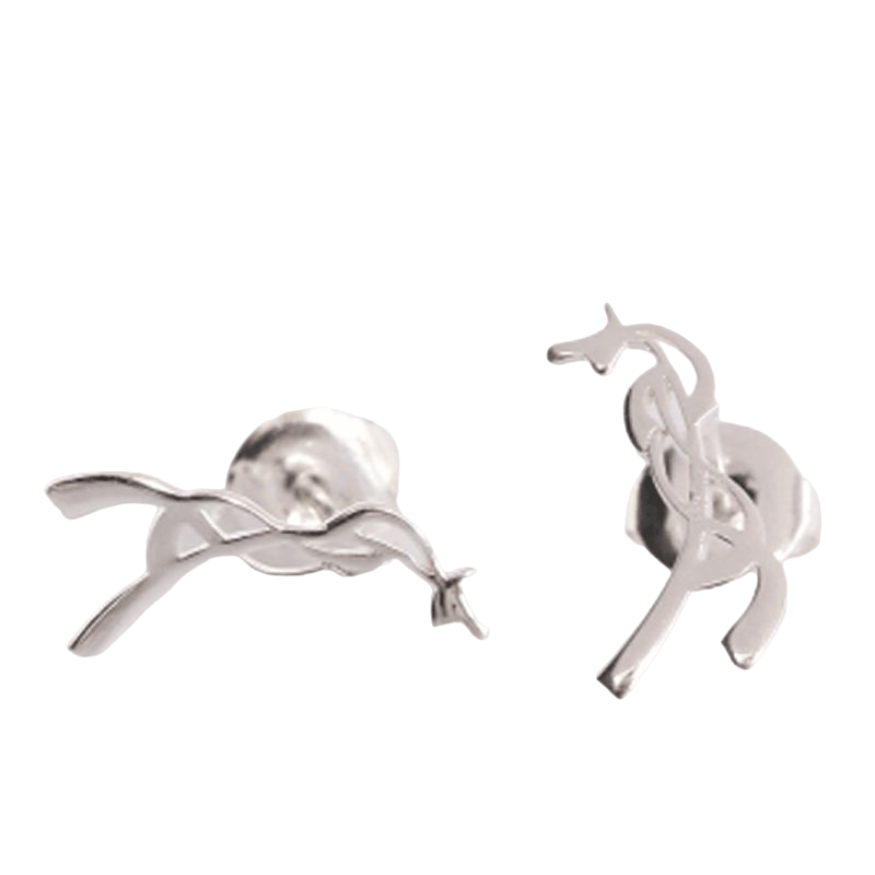 Pénélope - Boucles d'oreilles Milly argenté | - Ohlala