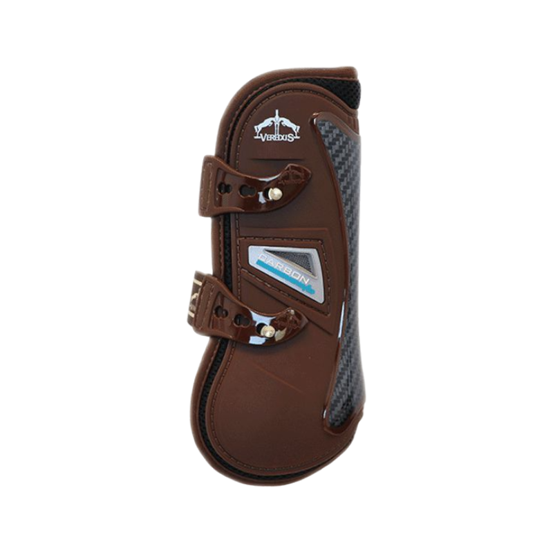 Veredus - Guêtres ouvertes Carbon Gel Vento Marron x2 | - Ohlala