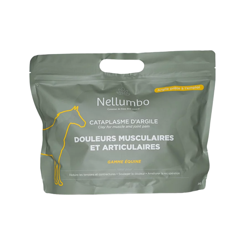 Nellumbo - Cataplasme d'argile douleurs musculaires & articulaires | - Ohlala