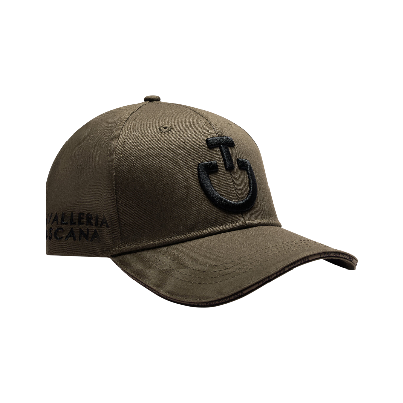 Cavalleria Toscana - Unisex CT Baseball cap hazelnut/ black