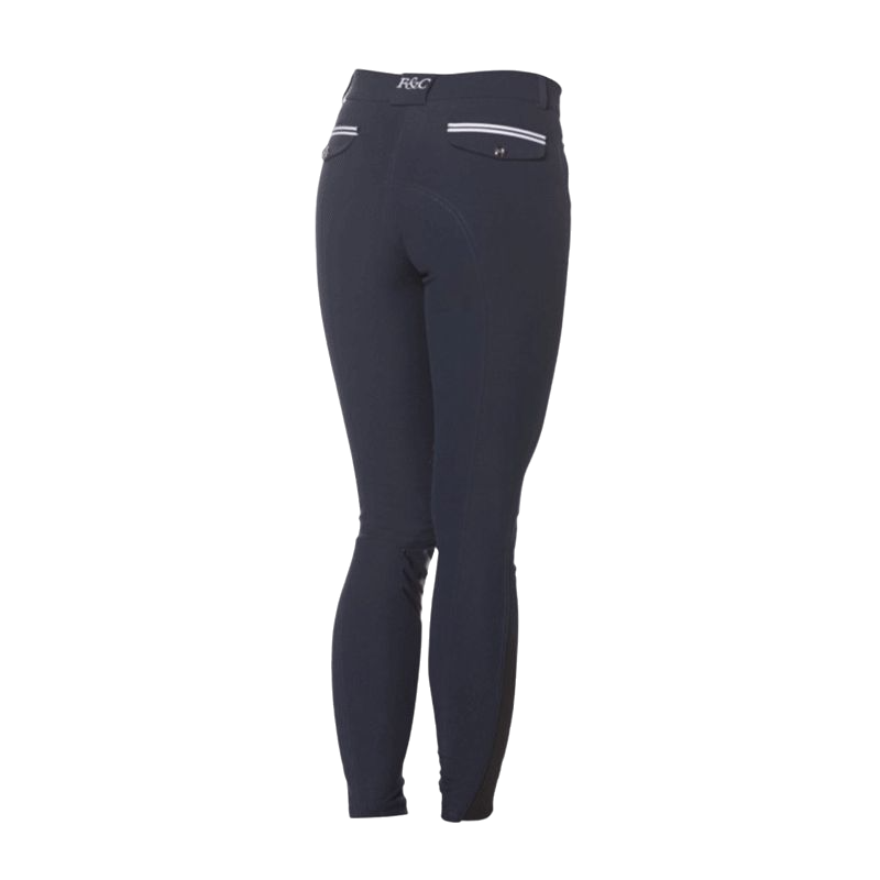 Flags & Cup - Pantalon d'équitation fille Cayenne marine | - Ohlala
