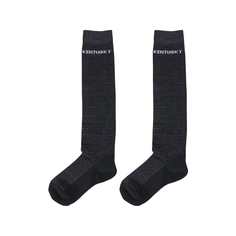 Kentucky Horsewear - Chaussettes Glitter noir (x1) | - Ohlala