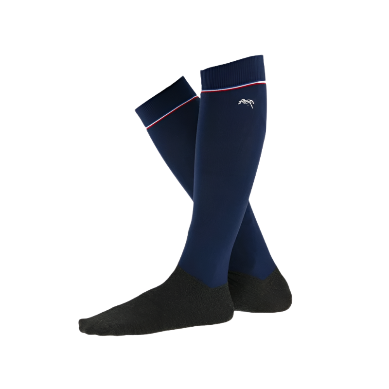 Pénélope -  Chaussettes Luxe marine (x2) | - Ohlala