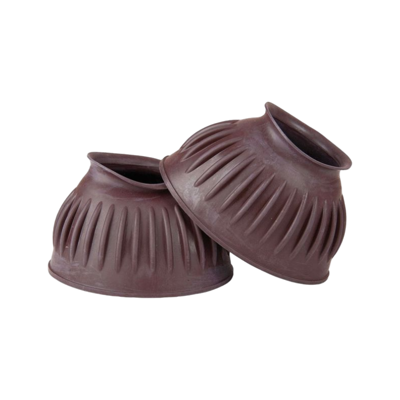 TdeT - Cloches fermées caoutchouc marron | - Ohlala