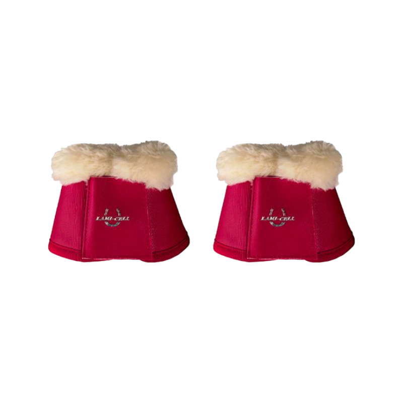 Lami-cell - Cloches mouton synthétique LC framboise | - Ohlala