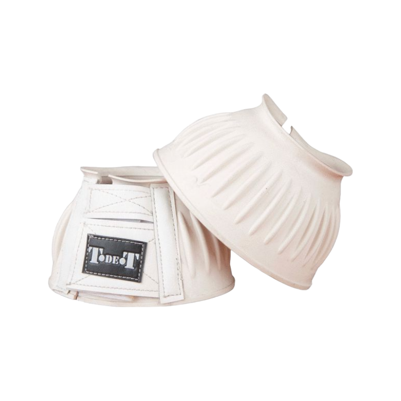 TdeT - Cloches Caoutchouc Velcro blanc | - Ohlala