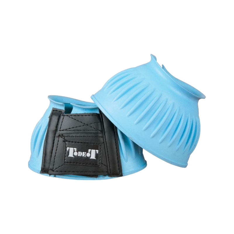 TdeT - Cloches Caoutchouc Velcro bleu ciel | - Ohlala