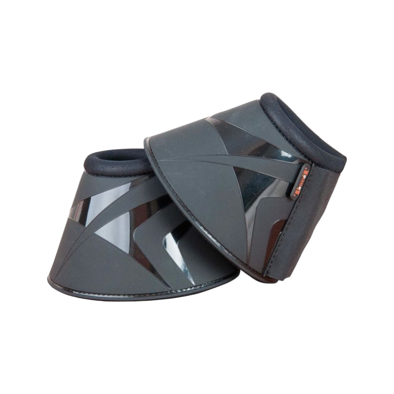 TdeT - Cloches Velcro coque PVC noir | - Ohlala