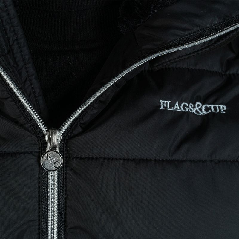 Flags & Cup - Manteau technique Narola noir | - Ohlala
