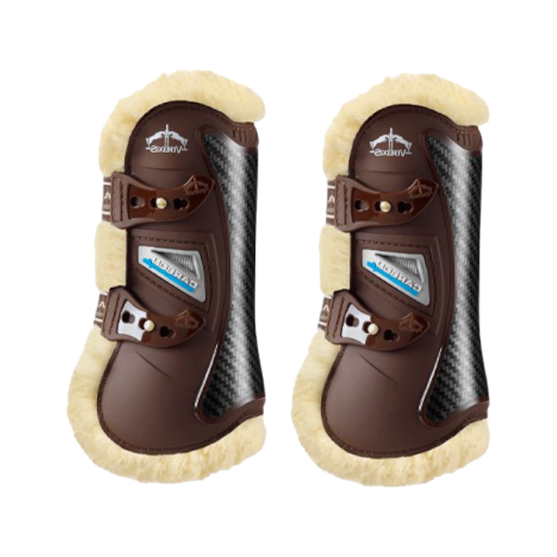 Veredus - Guêtres ouvertes Carbon Gel Vento Save The Sheep Marron x2 | - Ohlala