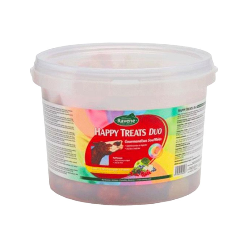 Ravene - Happy Treats Duo Apple / Wild Fruit Treats for horses 2kg