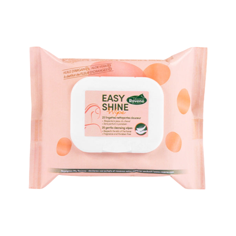 Ravene - Lingettes nettoyante robe/ yeux et naseaux Easy Shine (25pcs) | - Ohlala