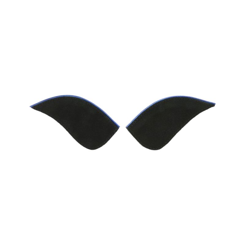 Equithème - Ecusson pour bottes Myprimera noir liseré bleu | - Ohlala