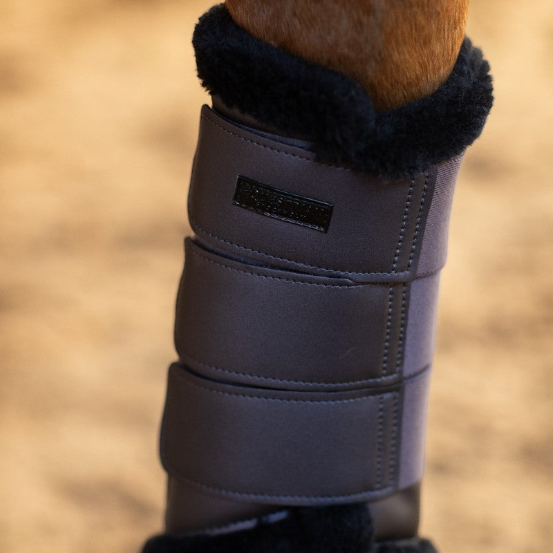 Equestrian Stockholm - Guêtres fermées Dark Violet | - Ohlala
