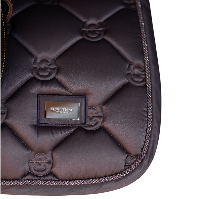 Equestrian Stockholm - Tapis de selle Dark Violet | - Ohlala
