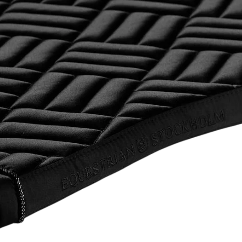 Equestrian Stockholm - Modernes schwarzes Dressur-Pferdedecke