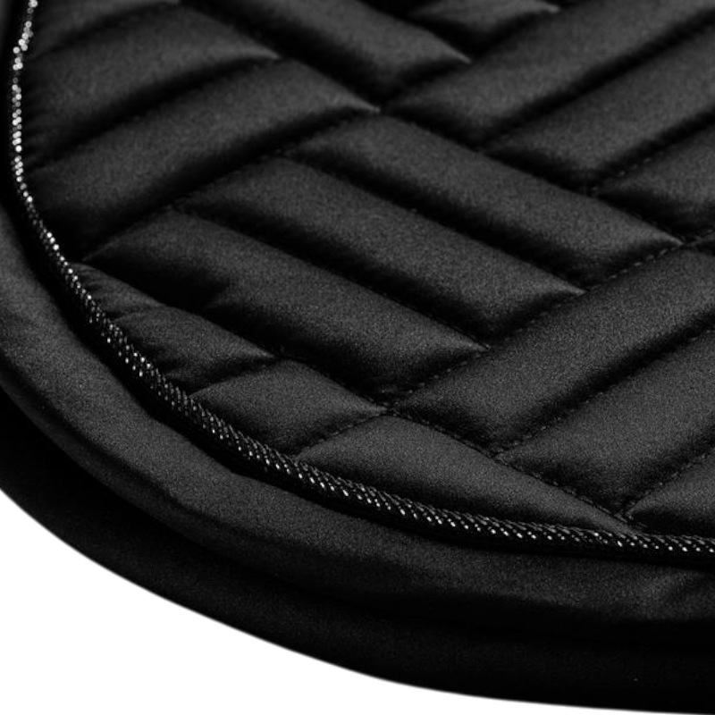 Equestrian Stockholm - Tapis de selle Modern noir | - Ohlala