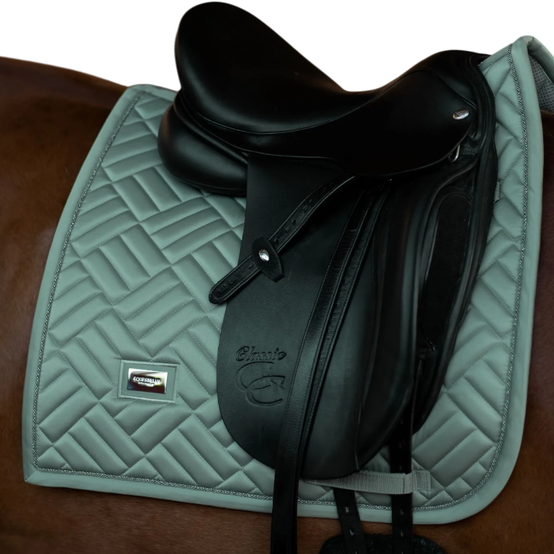 Equestrian Stockholm - Tapis de dressage Modern Mint Green | - Ohlala