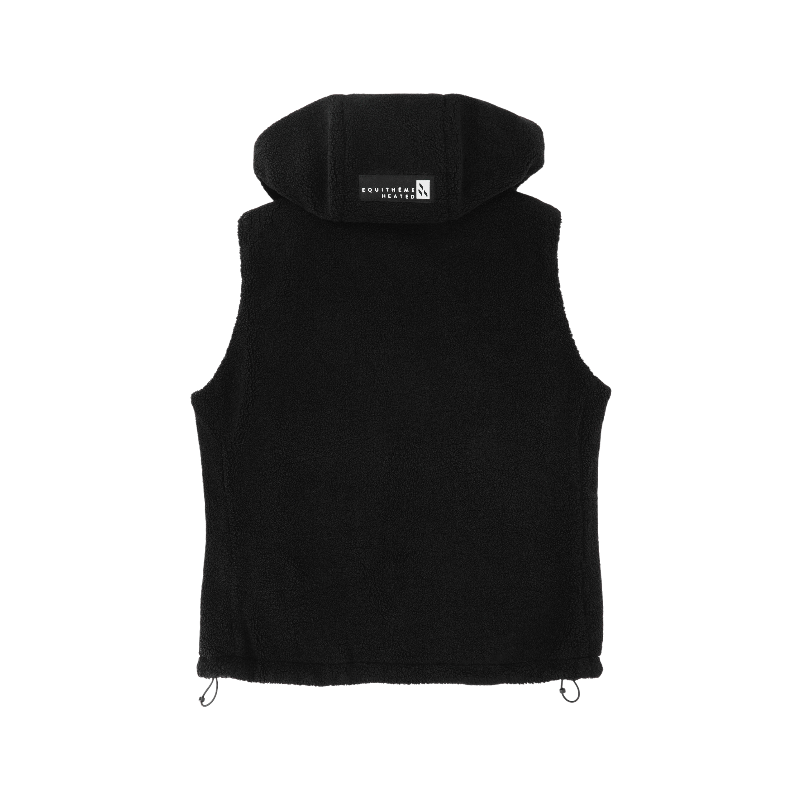 Equithème - Gilet polaire sans manches chauffant femme Valery noir | - Ohlala