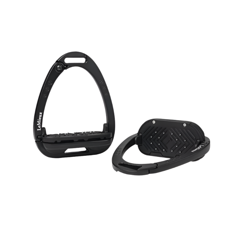 LeMieux - Étriers de sécurité Vector Balance Stirrup Noir / Noir | - Ohlala