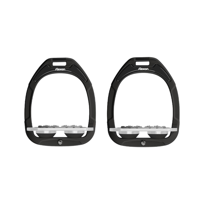 Flex On - Étriers GC Plat Ultra Grip Noir / Gris/ Noir | - Ohlala