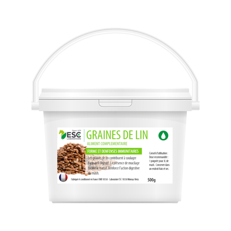 ESC Laboratoire - Complément alimentaire Graines de lin | - Ohlala