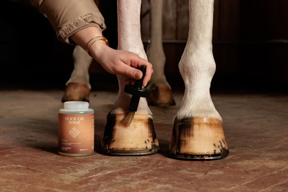 Grooming Deluxe - Huile de brillance pour sabots naturel | - Ohlala